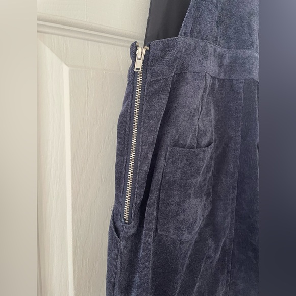 The Olivia Corduroy Dress in Indigo - Size Small - Picture 8 of 8